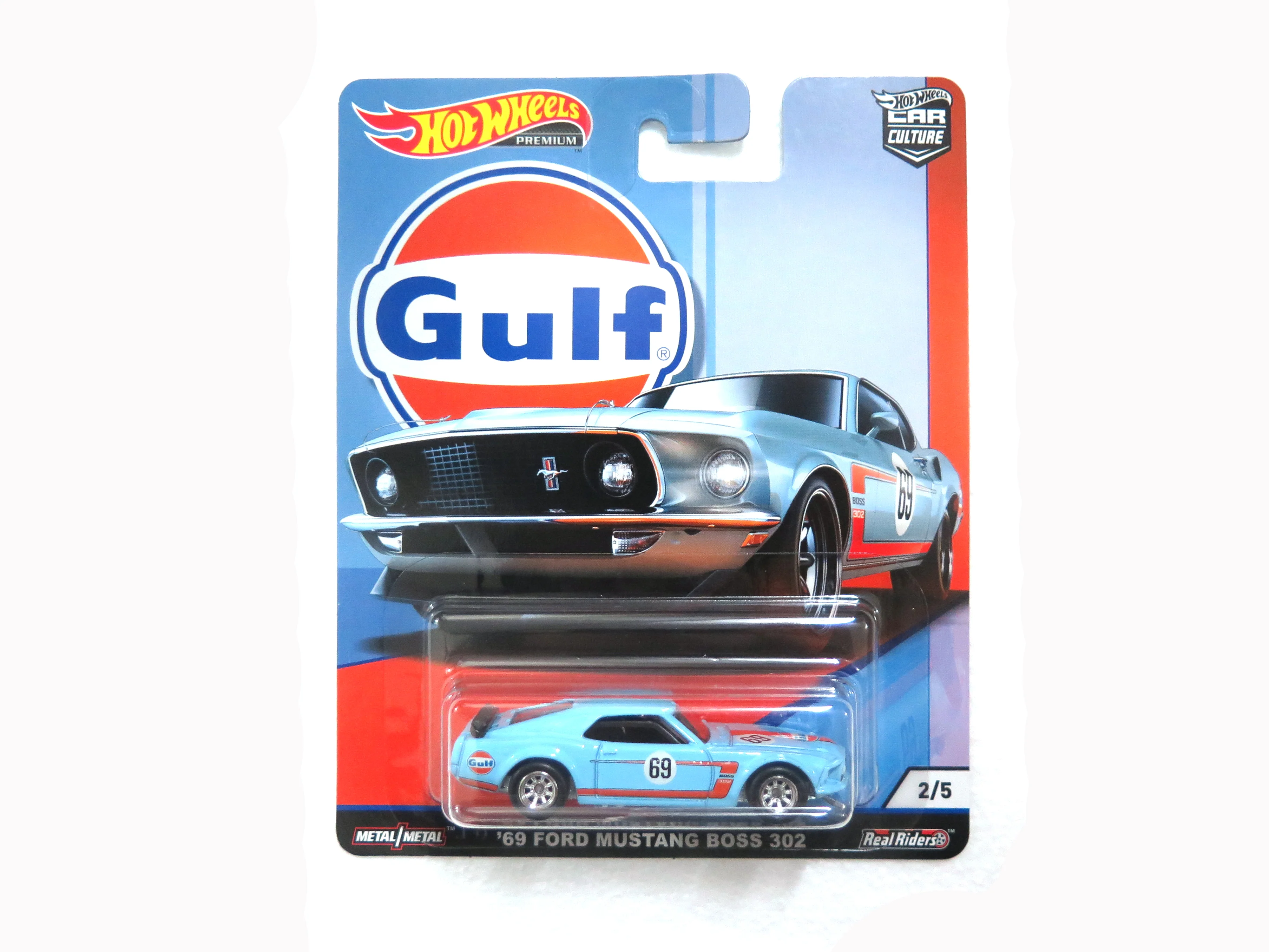 HOT WHEELS Premium Real Rider Gulf Racing Set Of 5 - Image 3