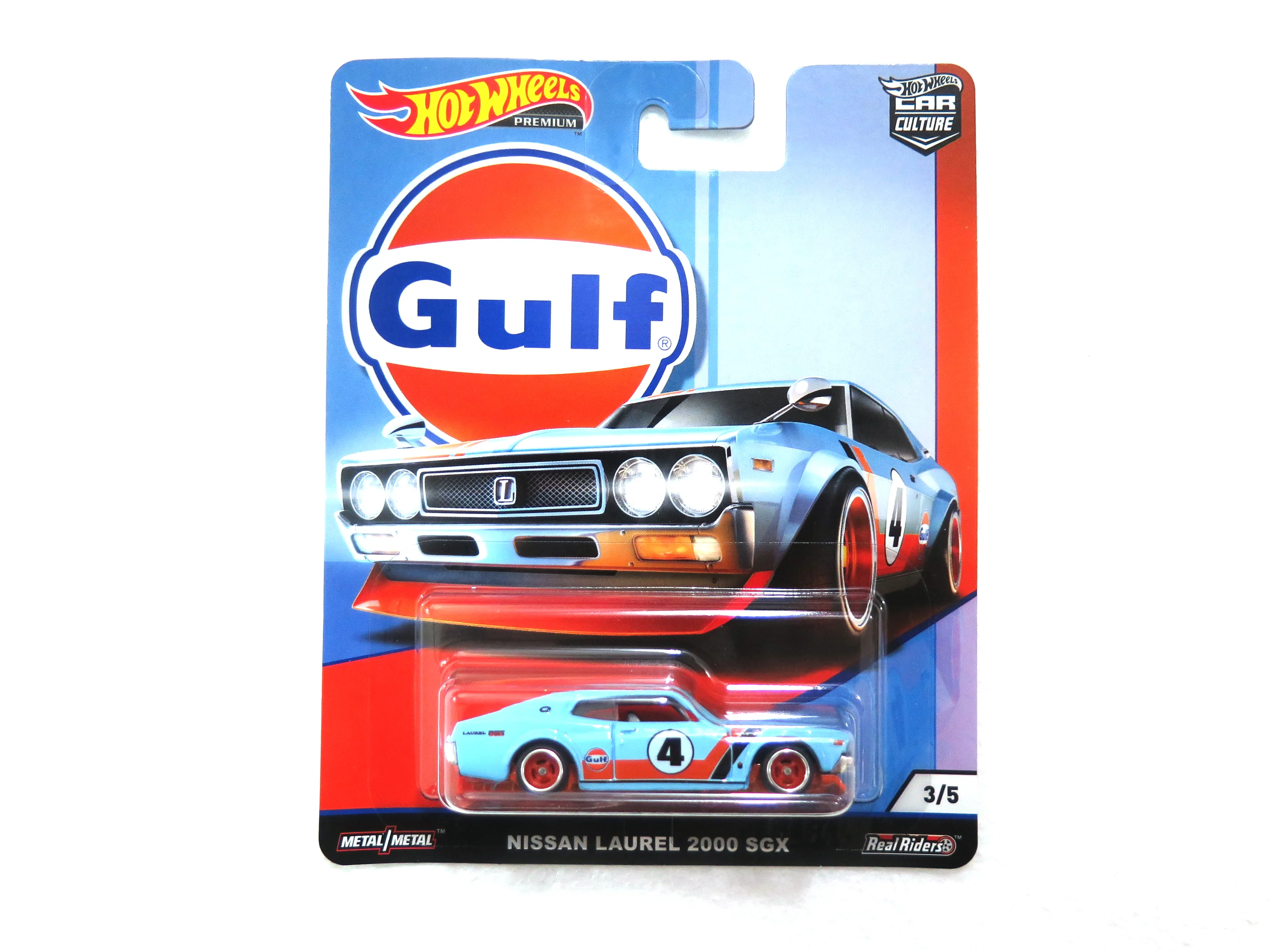 HOT WHEELS Premium Real Rider Gulf Racing Set Of 5 - Image 4
