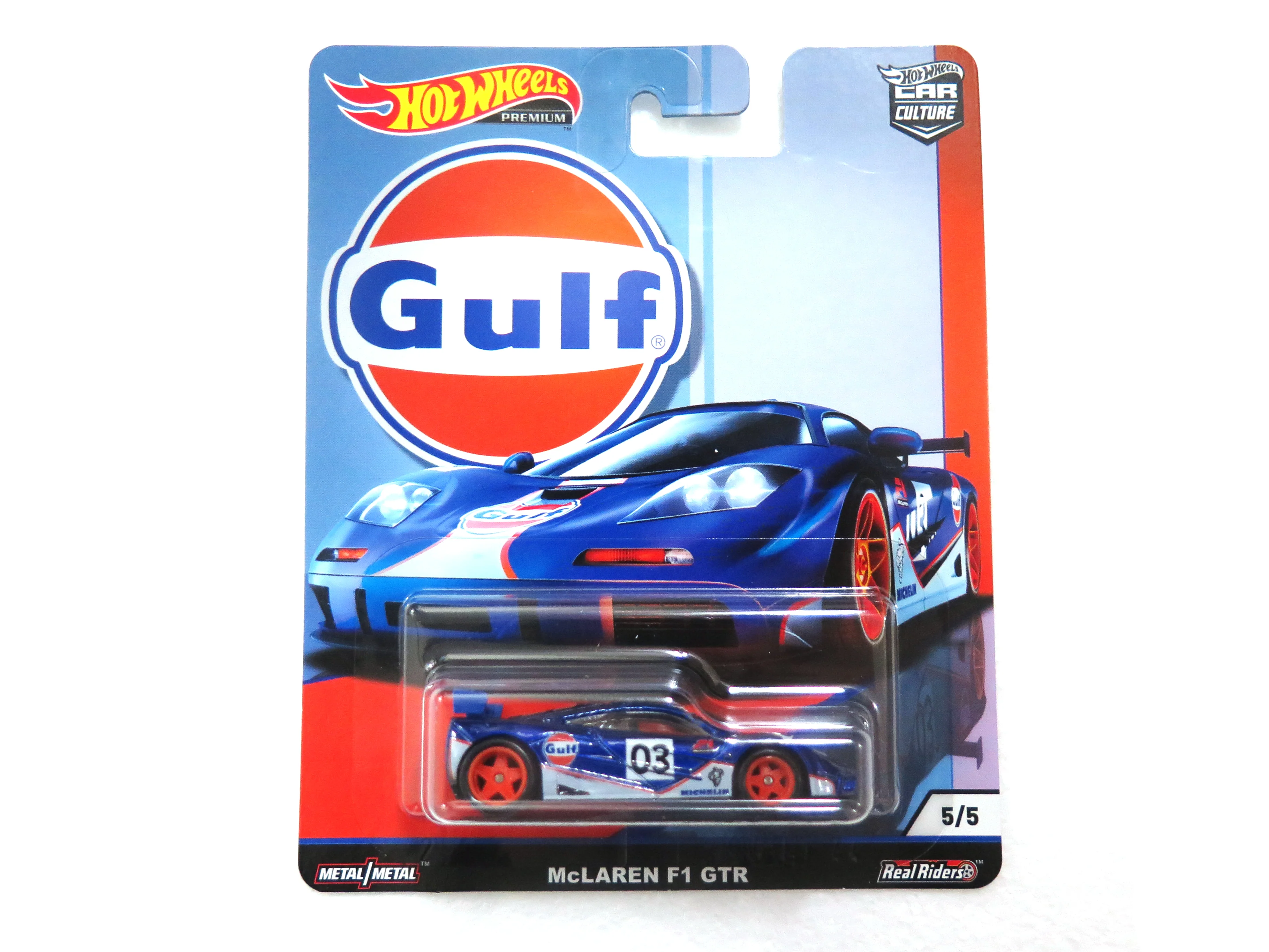 HOT WHEELS Premium Real Rider Gulf Racing Set Of 5 - Image 6