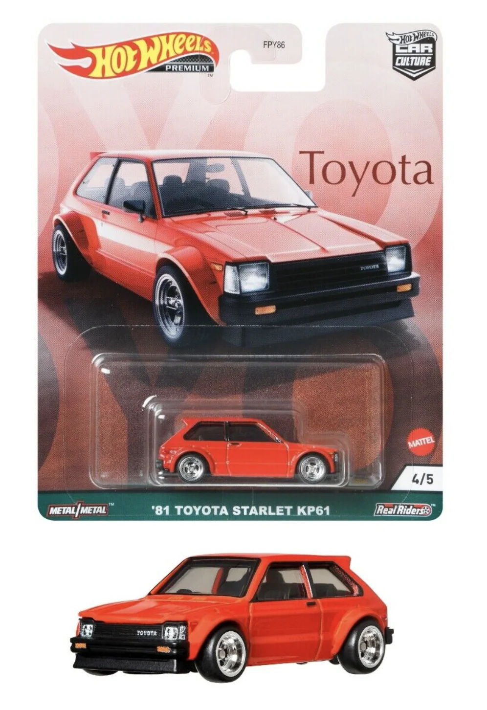 Hot Wheels 2021 Car Culture TOYOTA G Case Set of 5 Cars - Image 5
