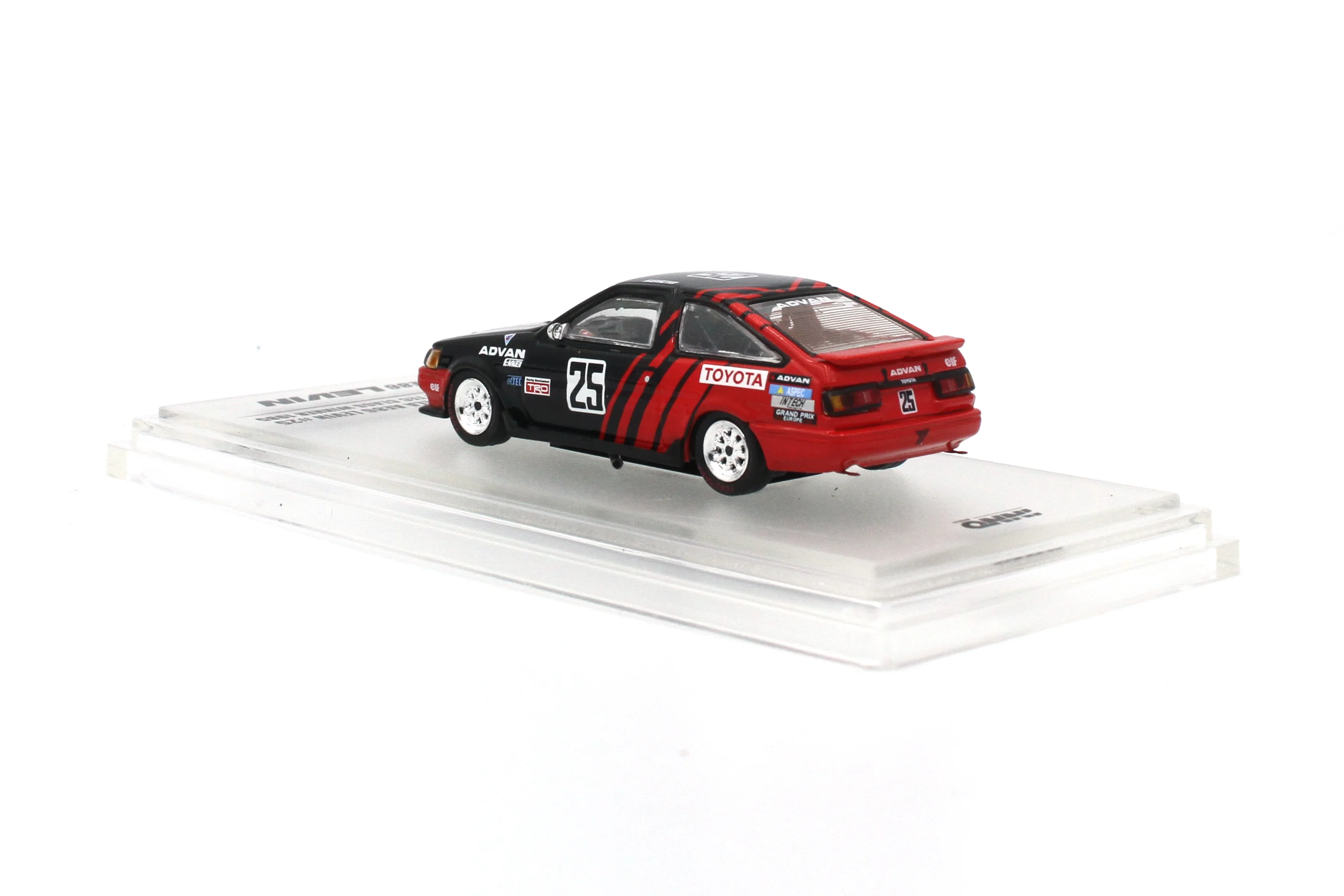 INNO64 1/64 Toyota Corolla Levin AE86 #25 Advan - Image 3