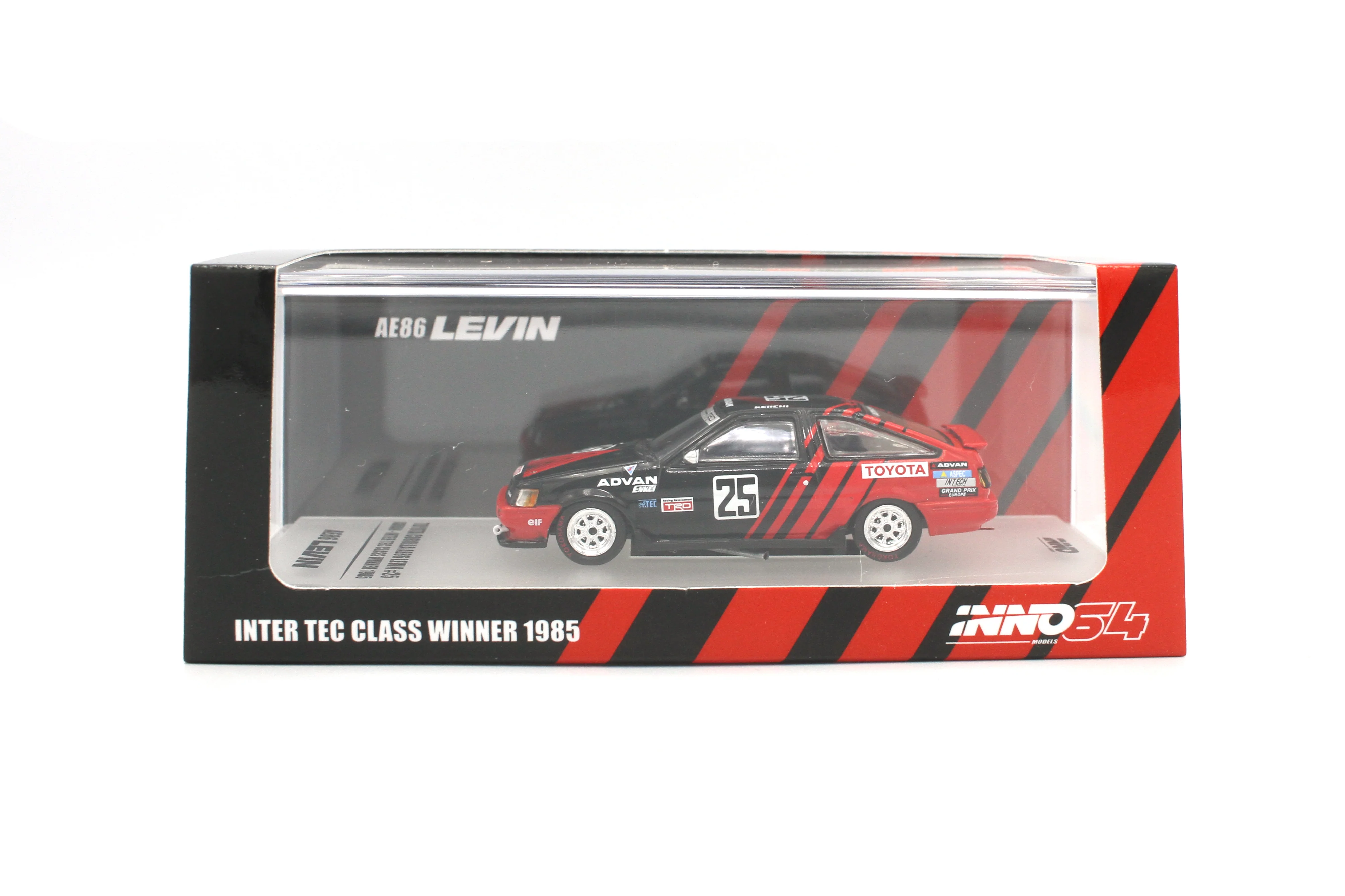 INNO64 1/64 Toyota Corolla Levin AE86 #25 Advan - Image 4