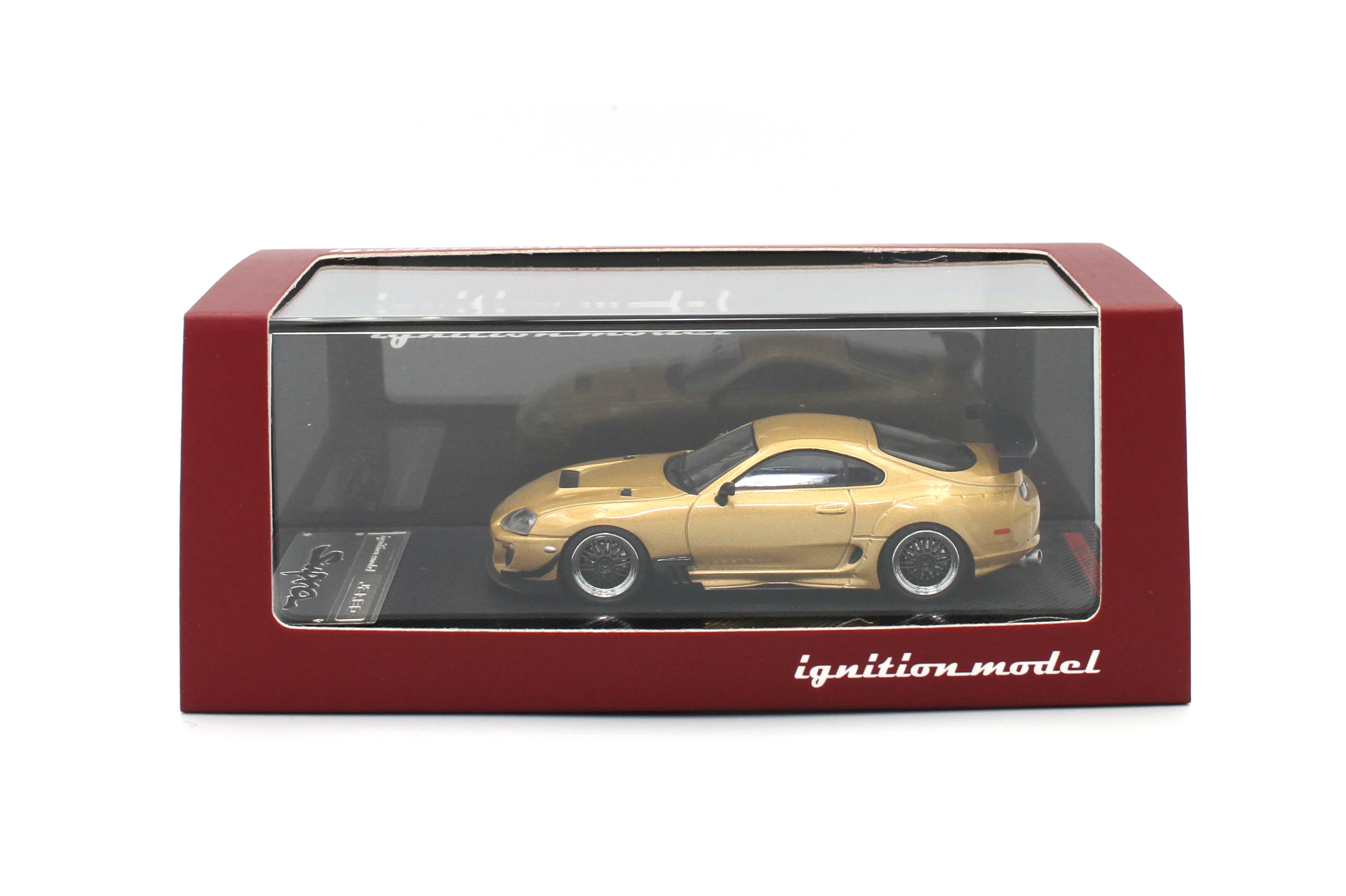 Ignition Model 1/64 Toyota Supra JZA80 RZ Gold - Image 4
